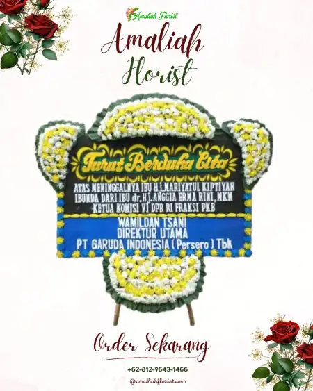 Papan Bunga Duka Pacekelan